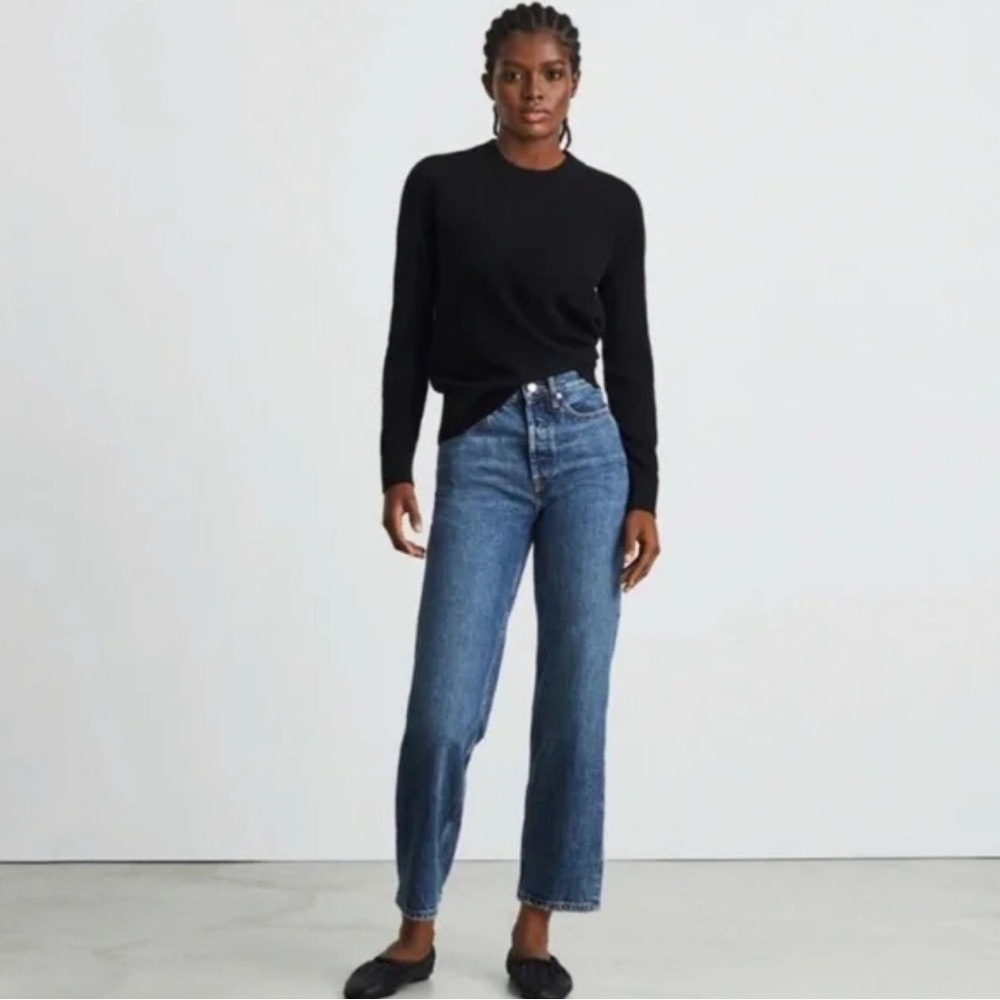 Everlane The Rigid Way High Jean Size 25 Color Worn in Blue New with Tags